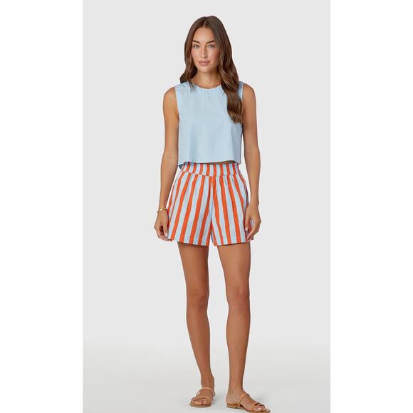 Livro Crop Top and Matching Pool Shorts in Breeze American L - Picture 1 of 2